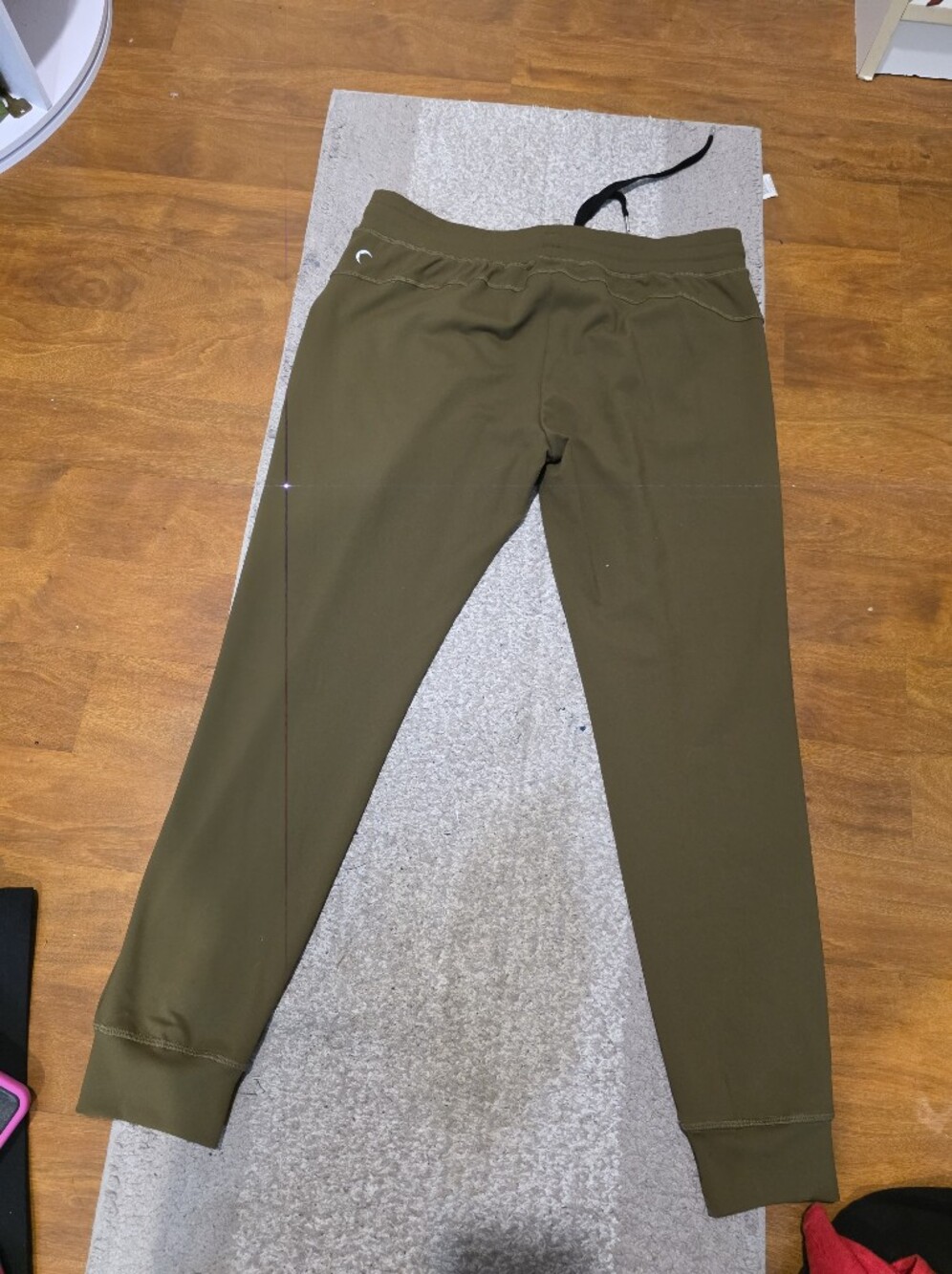 Zyia Active Unwind Jogger Women's Size XL Olive Green Drawstring Perfect Pockets - Picture 9 of 9